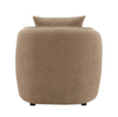 Keith Chair w/Pillow, Brown Chenille Acme