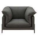 Tadi Chair, Black Top Grain Leather Acme