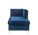Jaszira Modular - Chaise, Blue Velvet Acme