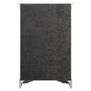 Louis Philippe 5 Storage Drawers Chest, Platinum Finish Acme