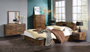 Deoss 5 Storage Drawers Chest, Walnut Finish Acme