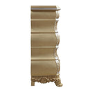 Seville 5 Storage Drawers Chest, Gold Finish Acme