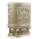 Vatican 4 Storage Drawers Chest, Champagne Silver Finish Acme