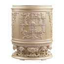 Vatican 4 Storage Drawers Chest, Champagne Silver Finish Acme