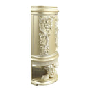 Vatican 4 Storage Drawers Chest, Champagne Silver Finish Acme