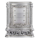 Valkyrie 5 Storage Drawers Chest, Antique Platinum Finish Acme