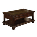 Anondale Rectangular Coffee Table , Cherry Finish Acme