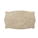 Ranita Rectangular Coffee Table , Marble Top & Champagne Finish Acme