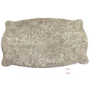 Bently Rectangular Coffee Table , Marble Top & Champagne Finish Acme