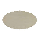 Fordon Oval Leg Coffee Table (No Storage) , French Antique White Finish Acme
