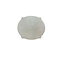 Dresden Bowed Coffee Table , Vintage Bone White Finish Acme