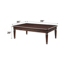 Chateau De Ville Rectangular Coffee Table , Espresso Finish Acme