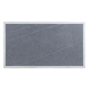 Katia Rectangular Coffee Table , Rustic Gray & Weathered White Finish Acme