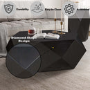 Hanniel Hexagon Coffee Table, Antique Black Finish Acme