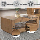 Harlan Rectangular Occasional Table , Brown Finish Acme