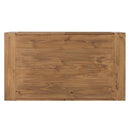 Harlan Rectangular Occasional Table , Brown Finish Acme