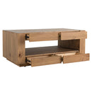 Harlan Rectangular Occasional Table , Brown Finish Acme