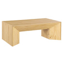 Harold Rectangular Coffee Table , Brown Finish Acme