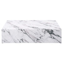 Fritzy Square Coffee Table, Engineered Stone Finish Acme