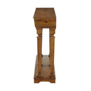 Garrison Console Table, Oak Finish Acme
