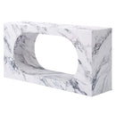 Fritzy Console Table, Engineered Stone Finish Acme