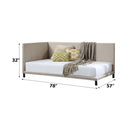 Yinbella Daybed (Full), Beige Linen Acme