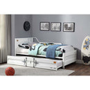 Cargo Daybed w/Trundle (Twin), White Finish Acme
