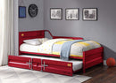 Cargo Daybed w/Trundle (Twin), Red Acme