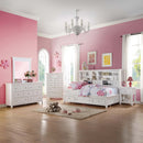 Lacey Daybed w/Storage (Full), White Finish Acme