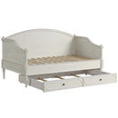 Lucien Daybed (Full), Antique White Finish Acme