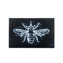 Talisha Wall Art w/Led, Smoky Glass & Faux Crystal Acme