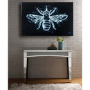 Talisha Wall Art w/Led, Smoky Glass & Faux Crystal Acme