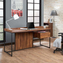 Sara Writing Desk, Walnut & Sandy Black Finish Acme