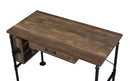 Endang Writing Desk, Weathered Oak & Black Finish Acme