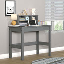 Logan Writing Desk, Gray Finish Acme