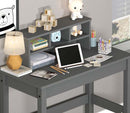 Logan Writing Desk, Gray Finish Acme