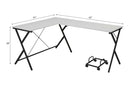 Dazenus Computer Desk, Black Finish Acme