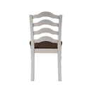 Bettina 5PC Pack Dining Set, Gray & Weathered Oak Finish Acme