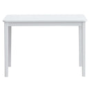 Fidelity 5Pc Pack Dining Set, White & Gray Finish Acme