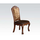 Dresden Side Chair 2Pc, Faux Leather Acme