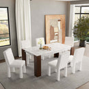 Hettie Side Chair 2Pc, Beige Boucle Acme