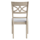 Ferris Side Chair 2Pc, Antique Gray Finish Acme