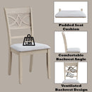 Ferris Side Chair 2Pc, Antique Gray Finish Acme