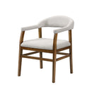 Darcy Side Chair 2Pc, Dark Walnut Finish Acme