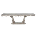 Gorsedd Dining Table, Golden Ivory Finish Acme