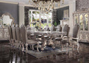 Dresden Dining Table, Vintage Bone White Finish Acme