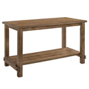 Martha II Counter Height Table, Weathered Oak Finish Acme
