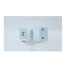 Pervis Dining Table, Clear Glass Top & White High Gloss Finish Acme