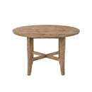 Kendric Dining Table, Rustic Oak Finish Acme