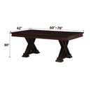 Katrien Dining Table, Espresso Finish Acme